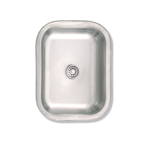 Bacha Acero Inoxidable Cocina Simple 37x27x15 MI PILETA