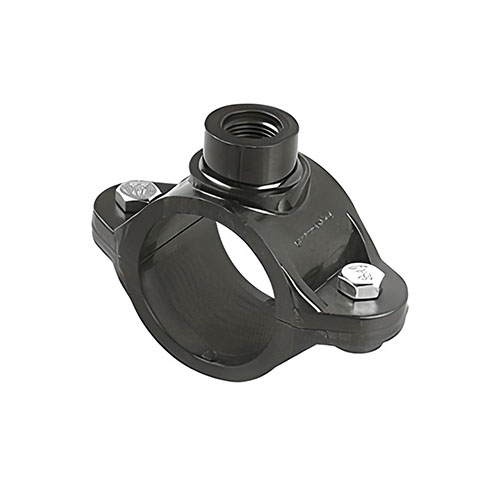 Abrazaderas PVC Sin Inserto Con Bulón