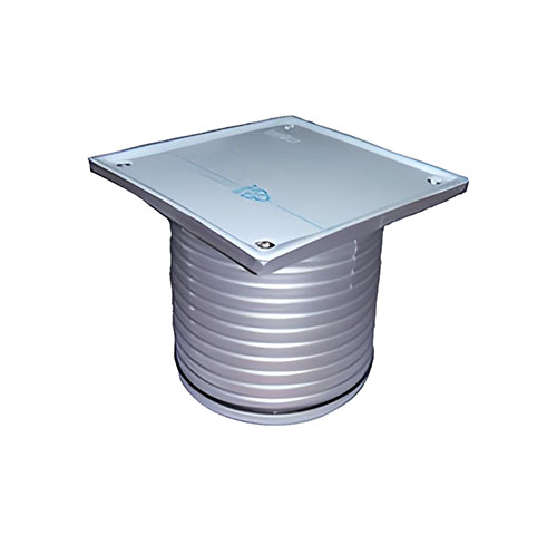 Portareja con Acanalado Ciega Reja Acero Inoxidable Awaduct