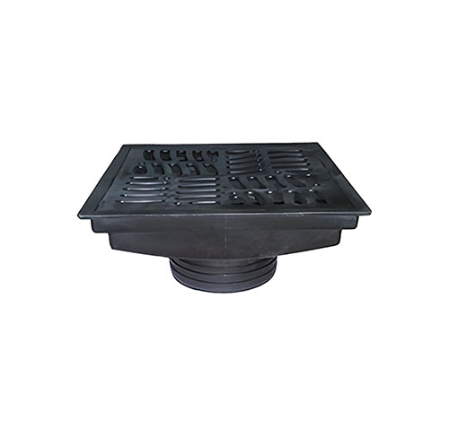Embudo con Rejilla Plástica 20 x 20 Acanalado Awaduct