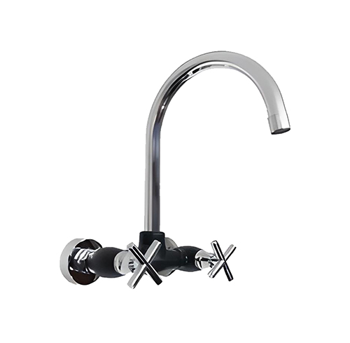 Grifería Pared Pekin Negra ABS Pico Alto Mozart