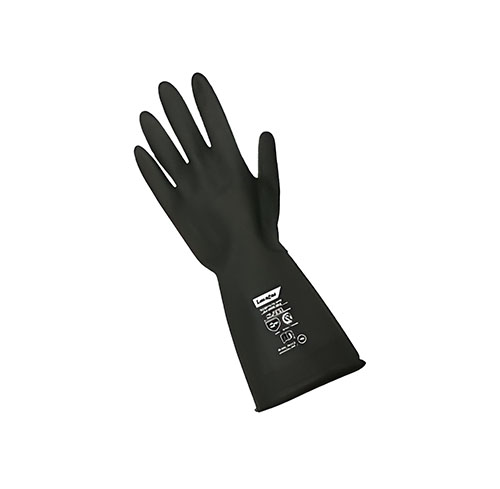 Guante Látex Negro
