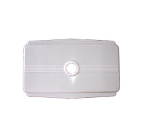 Sobretapa PVC Blanca Agujero Chico