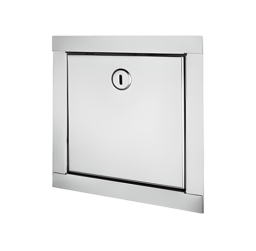 Tapa Acero Llave de Paso